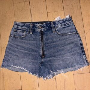 Abercrombie & Fitch Blue Jean Shorts